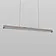 Modern linear chandelier